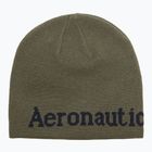 Vyriška žieminė kepurė Czapka Aeronautica Militare 262CU0093UL00450 Tea Leaf