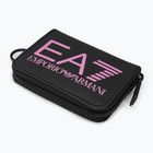 Piniginė EA7 Emporio Armani Train Zip Around black/cyclamen