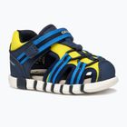 Vaikiški sandalai Geox Iupidoo navy/fluo yellow