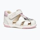 Vaikiški sandalai Geox Zapito white/pink