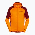 Vyriškas žygio džemperis La Sportiva Existence Hoody papaya/sangria