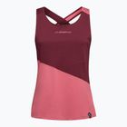 Moteriški marškinėliai La Sportiva Twist Tank rosebay / rosewood