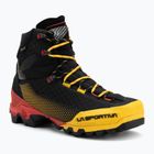 Vyriški alpinizmo batai La Sportiva Aequilibrium ST GTX black/yellow