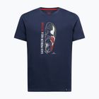 Laipiojimo marškinėliai vyrams La Sportiva Solution night sky/mountain red