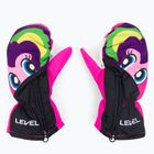Level Lucky Mitt vaikiškos slidinėjimo pirštinės rožinės spalvos 4146