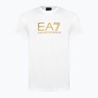 Vyriški marškinėliai EA7 Emporio Armani Train Gold Label Tee Pima Big Logo white