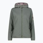 Moteriškas žygių džemperis CMP Zip Hood salvia/jade