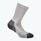 Kojinės CMP Trekking Poly Mid stone/bianco