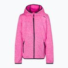 Vaikiškas fliso džemperis CMP rožinis 3H19825/02HL