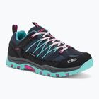 Vaikiški žygio batai CMP Rigel Low Wp b.blue/acqua