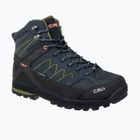 Vyriški žygio batai CMP Moon Mid Wp b.blue/torba