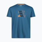 Vyriški CMP trekingo marškinėliai mėlyni 30T5057/07MN