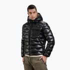 Vyriška pašiltinta striukė Blaueer USA Bryant black inside beige