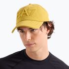 EA7 Emporio Armani Train Logo Series Siuvinėta antikvarinė samanų beisbolo kepuraitė