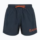 Vyriški maudymosi šortai EA7 Emporio Armani Extended Logo Boxer armani blue / tangerine tango