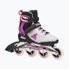 Moteriški riedučiai Rollerblade Macroblade 84 W light grey/violet/orange