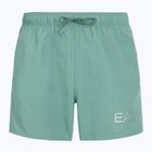Vyriški maudymosi šortai EA7 Emporio Armani Extended Logo Boxer mineral blue / silver
