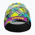 Bėgimo kepurė Crazy Spire print yellow scottish