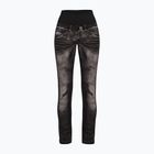 Moteriškos žygio kelnės Crazy Wonder Magic print jeans black