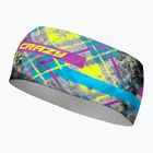 Galvos juosta Crazy Stem print yellow scottish
