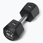 Svarstis Centr Urethane Dumbbell Centr x Hyrox 12,5 kg black