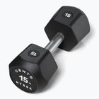 Svarstis Centr Urethane Dumbbell Centr x Hyrox 15 kg black