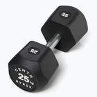 Svarstis Centr Urethane Dumbbell Centr x Hyrox 25 kg black