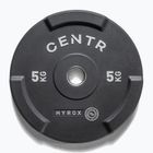 Bumperio svoriai Centr Olimpijski Centr x Hyrox Interlocking Bumper Plate 2 pcs black