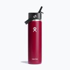 "Hydro Flask Wide Flex Straw" terminis butelis 710 ml uogų
