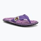 Šlepetės per pirštą Gumbies Islander purple signature