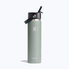 Hydro Flask Wide Flex Straw terminis butelis 473 ml agavos spalvos