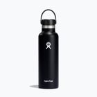 Turistinis butelis "Hydro Flask Standard Flex" 620 ml, juodas