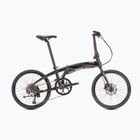 "Tern Verge D9" juodas sulankstomas miesto dviratis