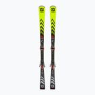 Völkl Racetiger SL Master + XComp 16 GW geltonos/juodos kalnų slidės