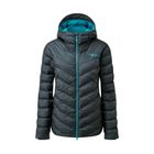 Moteriška pūkinė striukė Rab Nebula Pro pilka QIO-58-BE-08