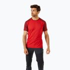 Vyriški marškinėliai Rab Force ascent red/oxblood red