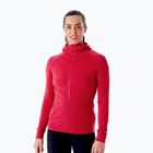 Rab Nexus moteriškas vilnonis džemperis su gobtuvu raudonas QFE-69-RU