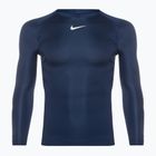 Moteriški termoaktyvūs marškinėliai ilgomis rankovėmis Nike Dri-FIT Park First Layer LS midnight navy/white