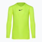 Vaikiški termoaktyvūs marškinėliai ilgomis rankovėmis Nike Dri-FIT Park First Layer volt/black