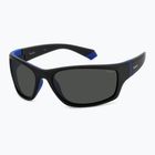 Vyriški akiniai nuo saulės Polaroid PLD 2135/S matte black blue/grey polarized