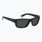 Vyriški akiniai nuo saulės Polaroid PLD 7046/S black grey/grey polarized
