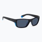 Vyriški akiniai nuo saulės Polaroid PLD 7046/S black azure/blue polarized