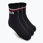 Kojinės Fila Unisex Quarter 3 Pack black