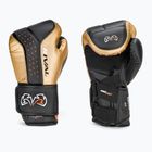 Bokso pirštinės Rival RB10 Intelli-Shock Bag black/gold