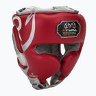 Bokso šalmas Rival RHG100 Professional Headgear red/silver/grey