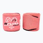 Bokso tvarsčiai Rival Mexican Handwraps 210 cm pink