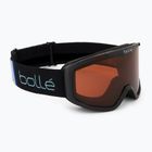 Vaikiški slidinėjimo akiniai Bollé Rocket black matte/ rosy bronze