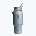Termo gertuvė Hydro Flask Wide Flex Straw Travel 621 ml shale grey