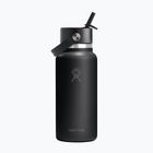 Termo gertuvė Hydro Flask Wide Flex Straw 946 ml black