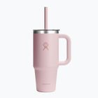 Puodelis Hydro Flask Travel Tumbler Clear Lid 710 ml trillium
